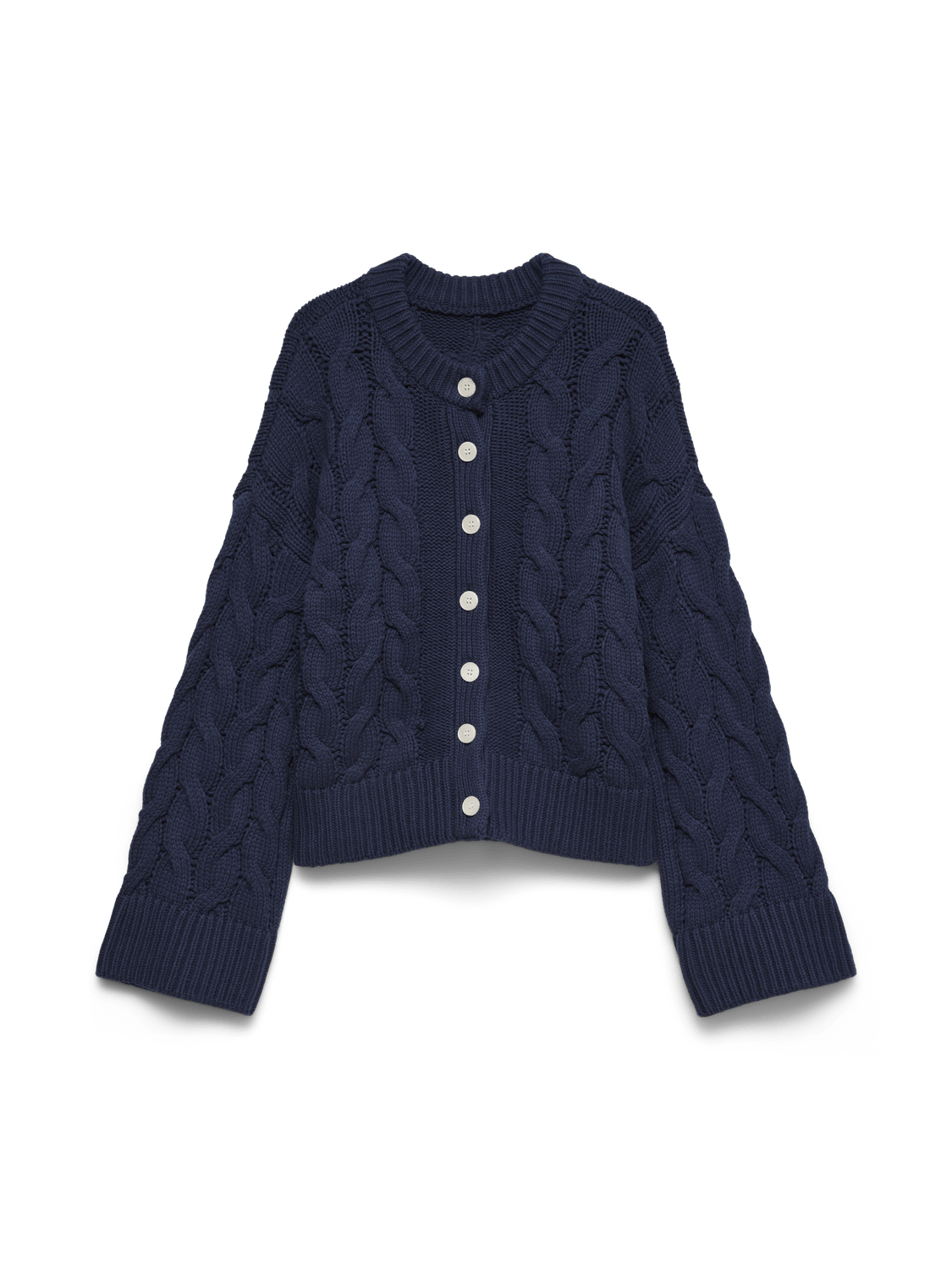 VMSVEA Knit Cardigan - Navy Blazer - VERO MODA & VILA Bergvik